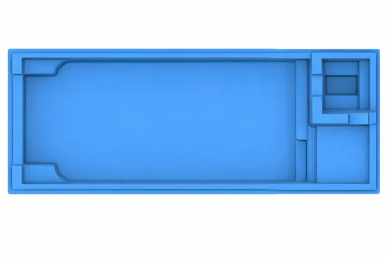 Colombian Resort fiberglass pool