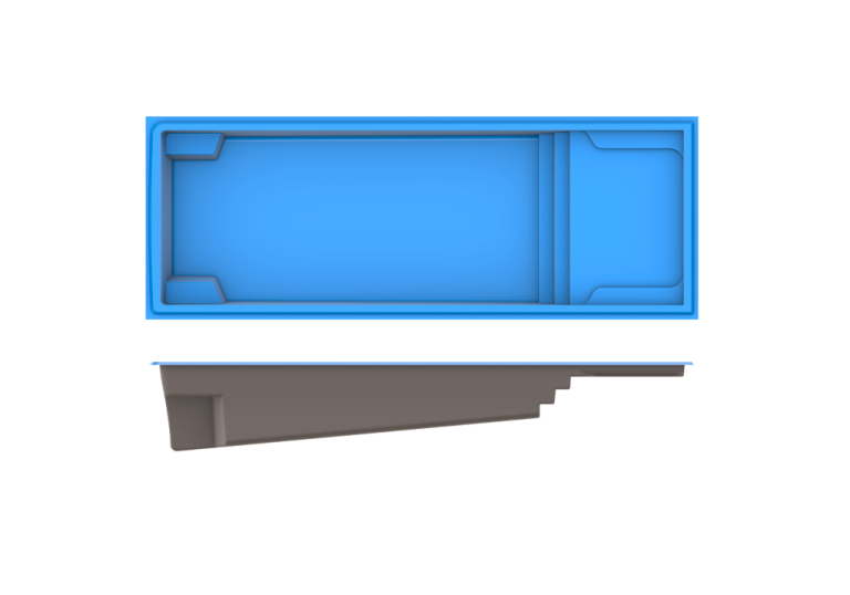 Colombian Cove fiberglass pool